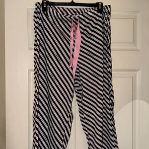 VS striped pajama pants
